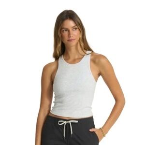 Vuori Women's Elevation Plyo Tank Grey Size Large